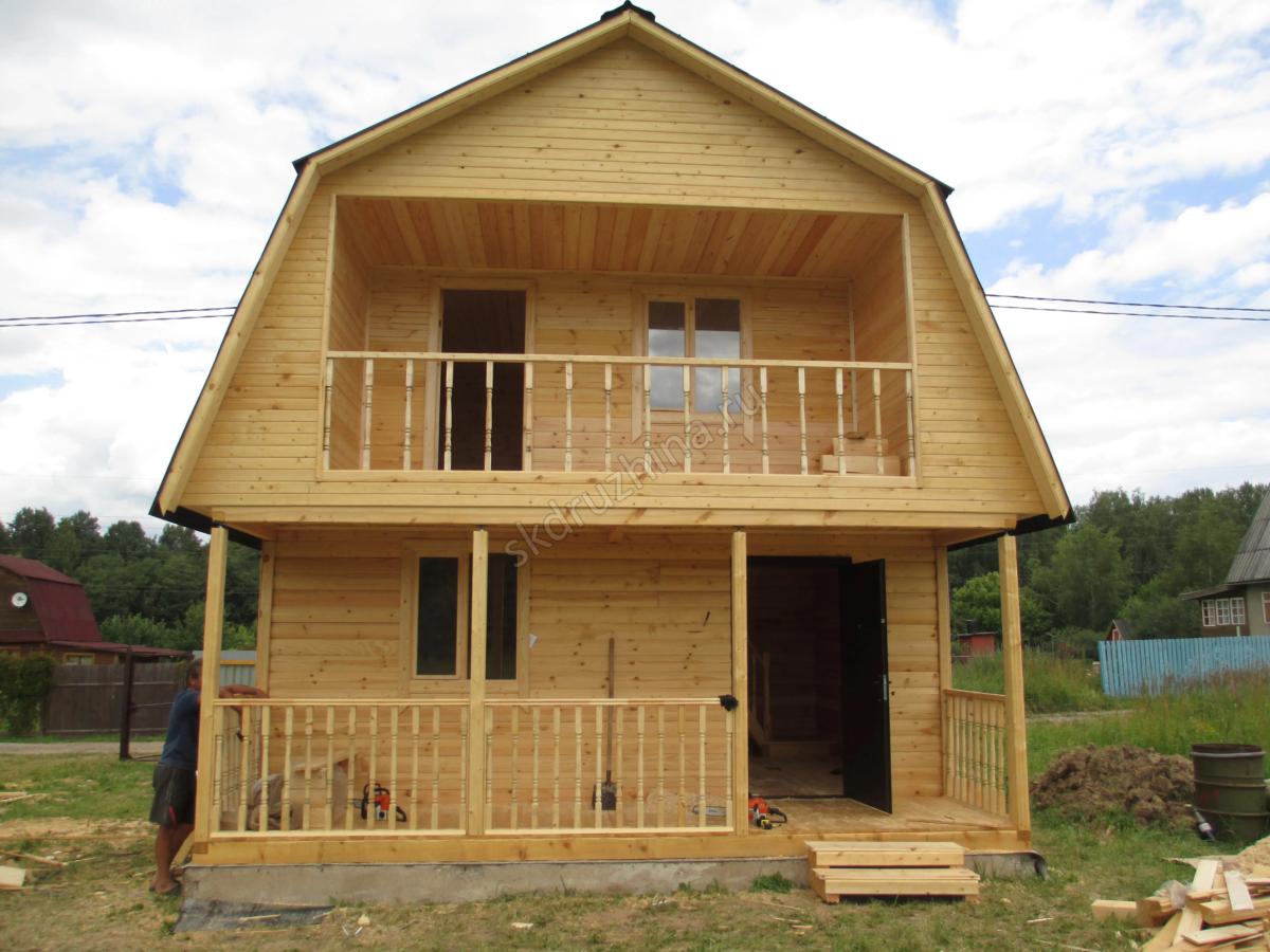 Дом из бруса 6х6м